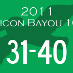 2011 Silicon Bayou 100: 31-40