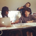 Lionel and Chris hard at work.